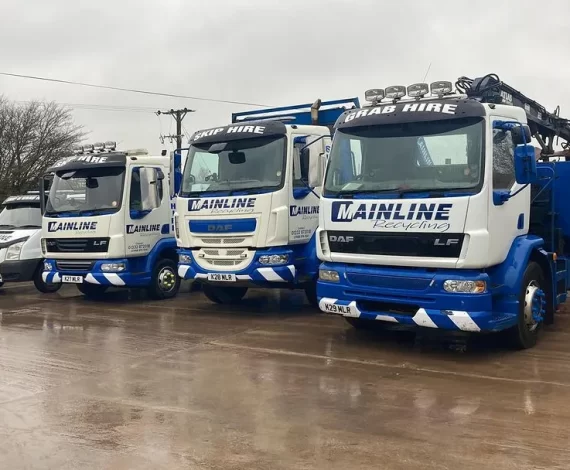 Grab Hire Swadlincote Derby Mainline Recycling